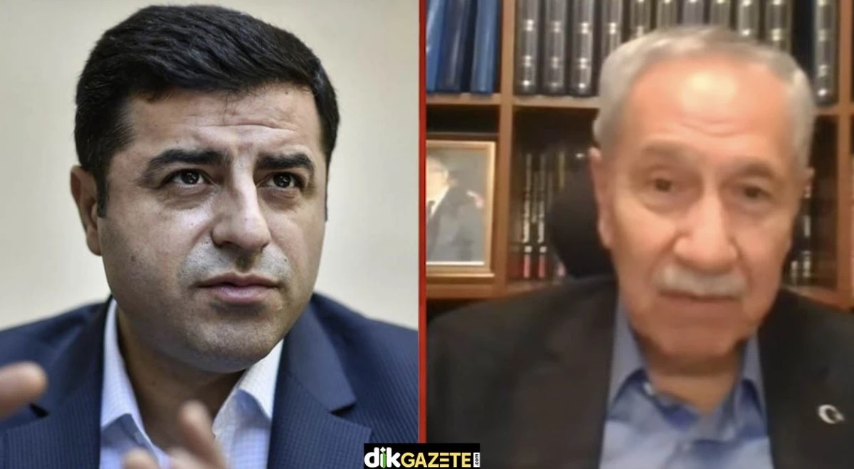 Demirtaş’a güveniyorum, Arınç’a inanıyorum!