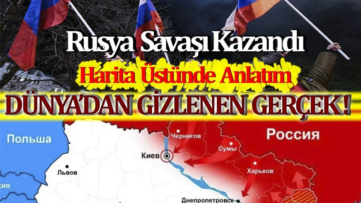 Dünyaya anlatılmayan gerçek; Rusya savaşı kazandı!