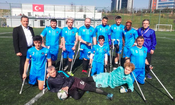 Engelsiz sporun lokomotifi Bağcılar’da ampute futbol da hayat buldu