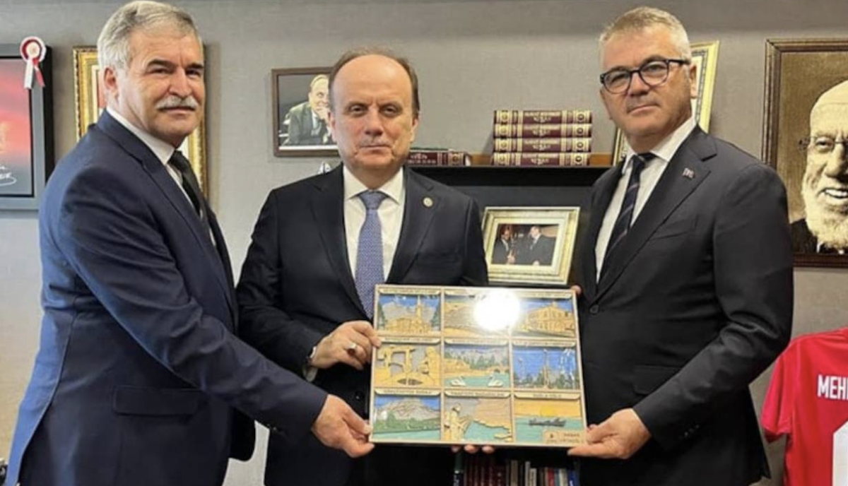 ‘Kendini tehdit eden vekile ziyaret’ haberi!..