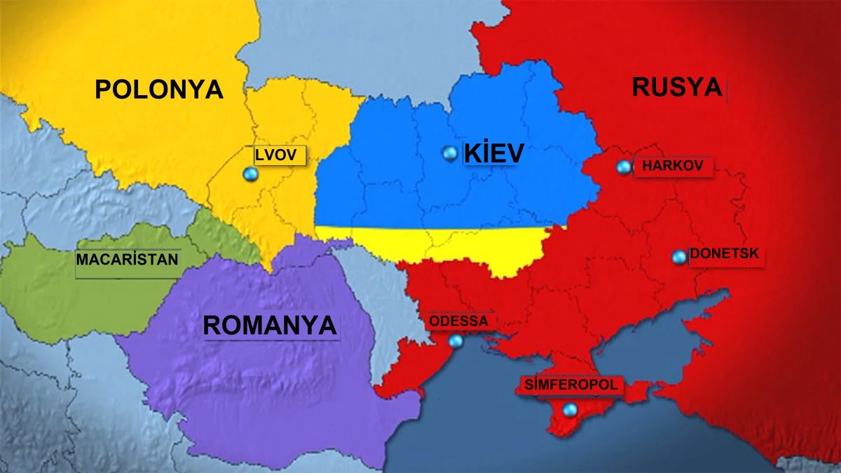 Macaristan, Romanya, Polonya'nın işgal ettiği Ukrayna üçe bölünüyor!