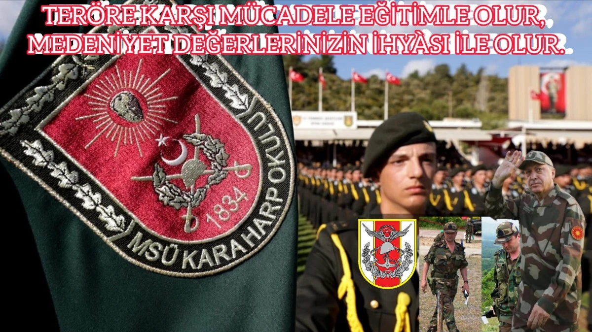 Teröre karşı mücadele eğitimle olur, medeniyet değerlerinizin ihyası ile olur!