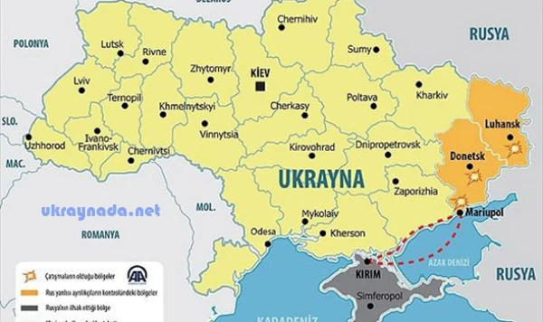 Ukrayna'ya geçmiş olsun! Luhansk ve Donetsk'i gitti sırada Mariupol ve Slavyansk var!