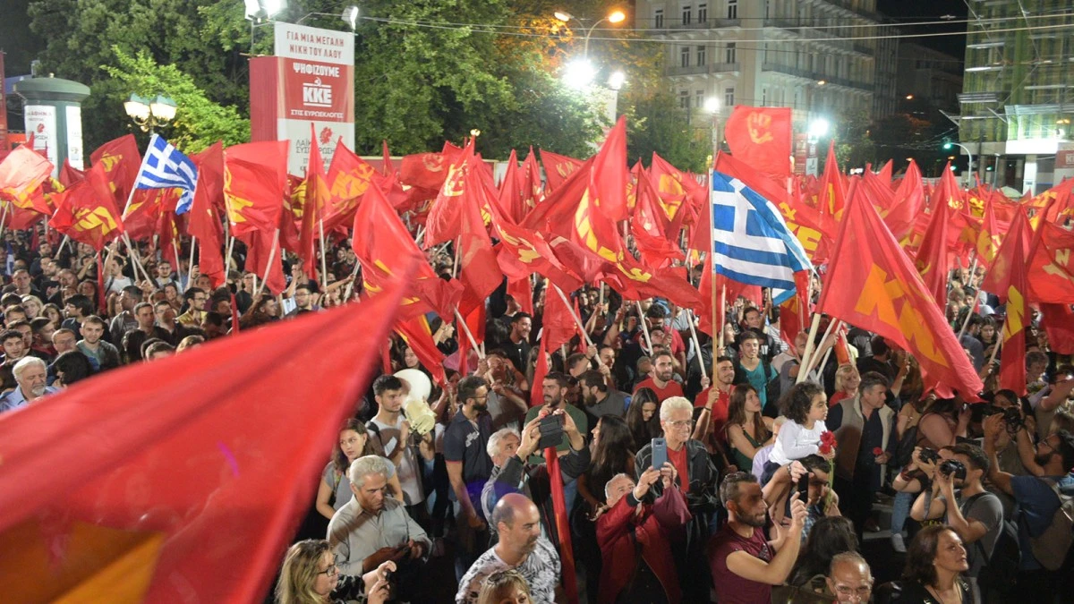 Yunanistan Komünist Partisi, ABD emperyalizmine başkaldırıyor!