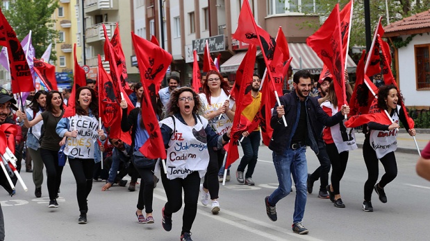 '1 Mayıs Emek ve Dayanışma Günü'nden renkli kareler...