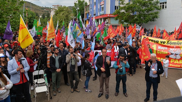 '1 Mayıs Emek ve Dayanışma Günü'nden renkli kareler...