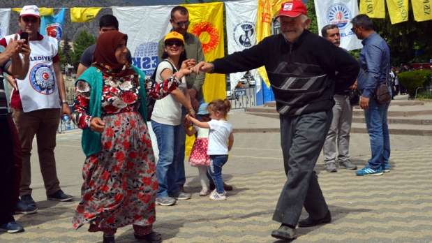 '1 Mayıs Emek ve Dayanışma Günü'nden renkli kareler...