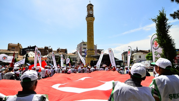 '1 Mayıs Emek ve Dayanışma Günü'nden renkli kareler...