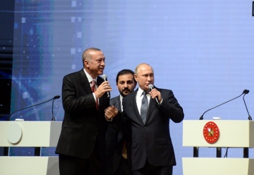 Cumhurbaşkanı Recep Tayyip Erdoğan ile Rusya...