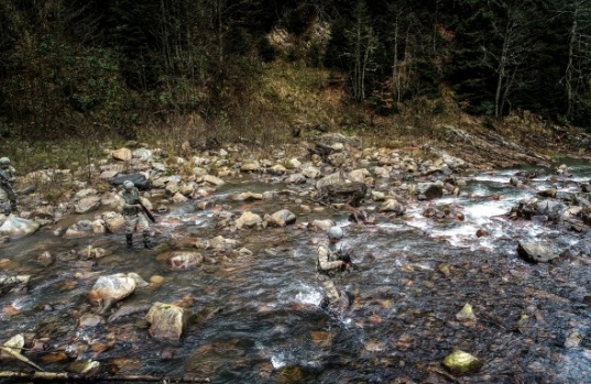 Türk askerleri Karadeniz'de...