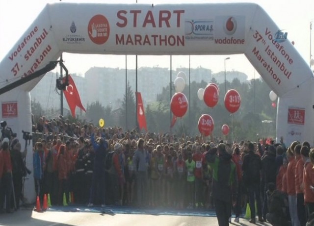 Festival gibi renkli 37. İstanbul Maratonu