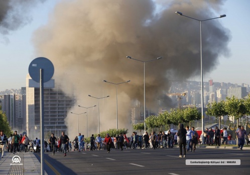 Fotoğraflarla 15 Temmuz darbe kalkışması