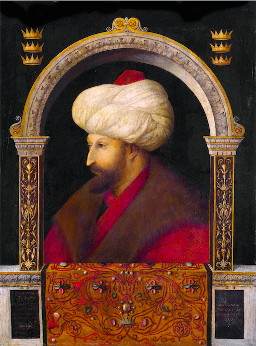 Portreler, Madalyonlar, Tablolarda Fatih Sultan Mehmed Han