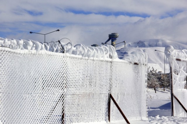 Erzurum ve Doğu’dan karlı-buzlu manzaralar