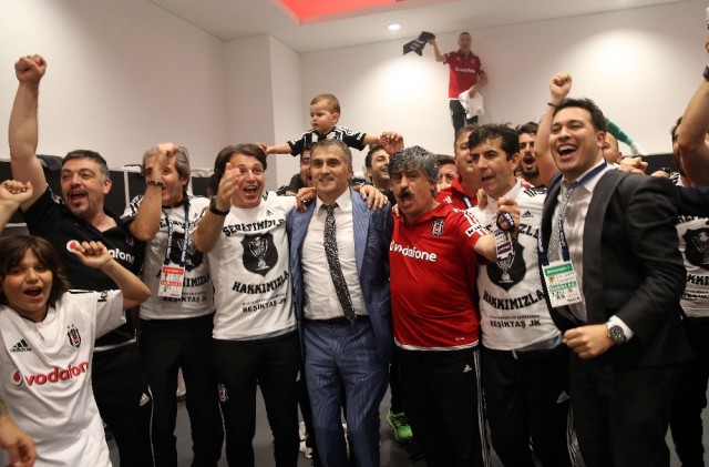 Beşiktaş'ın şampiyonluk coşkusu