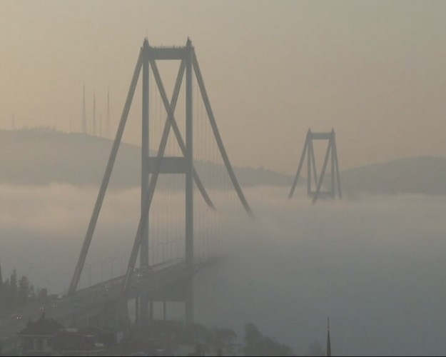 İstanbul'da SİS manzaraları