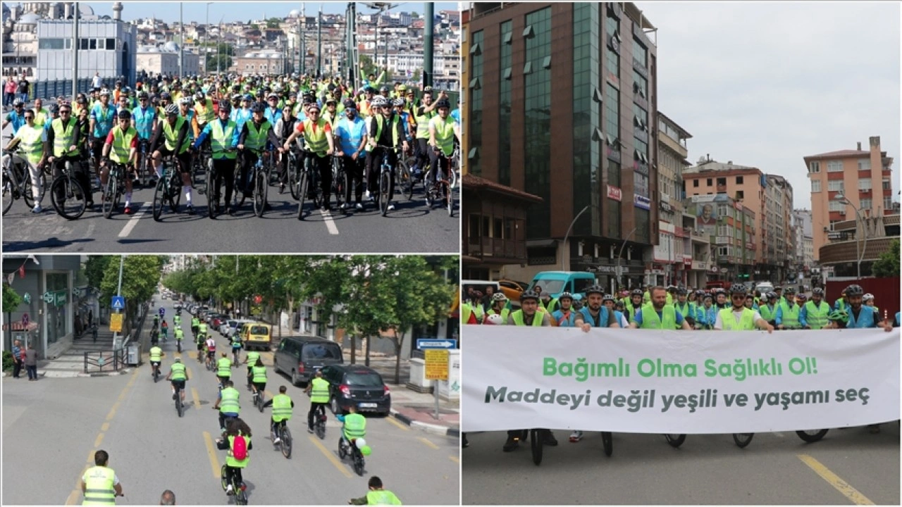 12. Yeşilay Bisiklet Turu düzenlendi