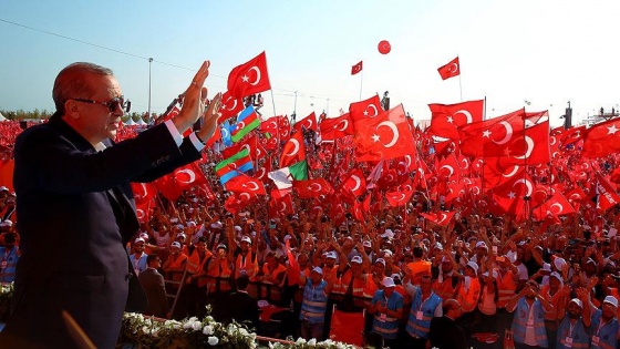 '15 Temmuz bu ülkenin yıkılmayacağını göstermiştir'