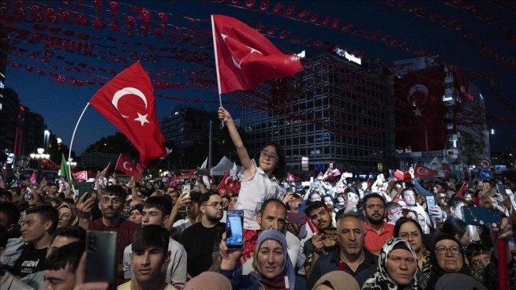 15 Temmuz Kızılay Milli İrade Meydanı'nda 