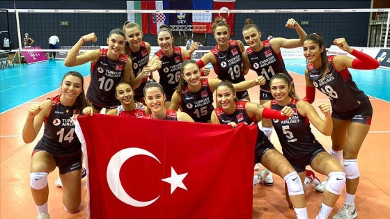 19 Yaş Altı Genç Kız Voleybol Milli Takımı Avrupa Şampiyonası'nda finalde