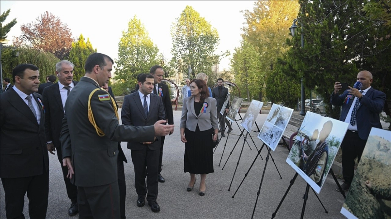 2. Karabağ Savaşı'nda hayatını kaybedenler için Ankara'da anma etkinliği düzenlendi