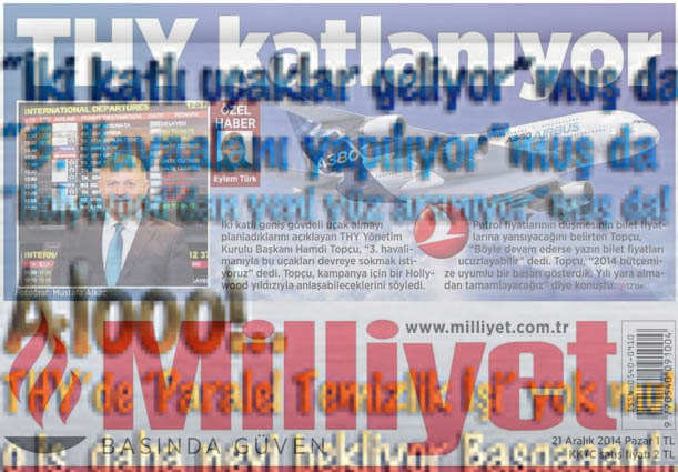 Alooo!.. THY’de ‘Paralel Temizlik İşi’ yok mu! O iş, daha neyi bekliyor Başgaaan!