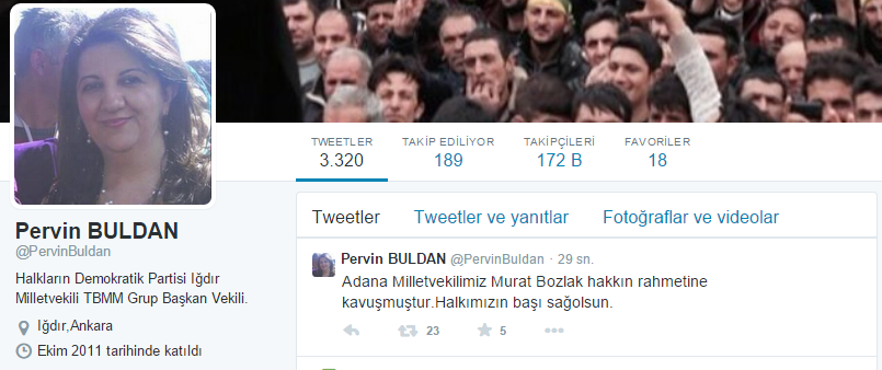 HDP Milletvekili Murat Bozlak vefat etti