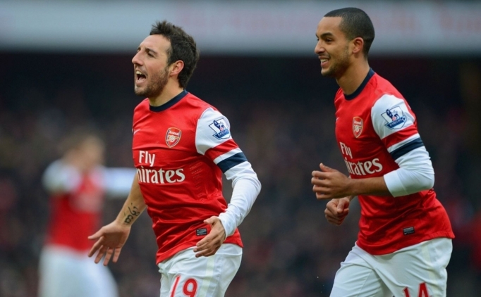 Walcott ve Cazorla ile devam!