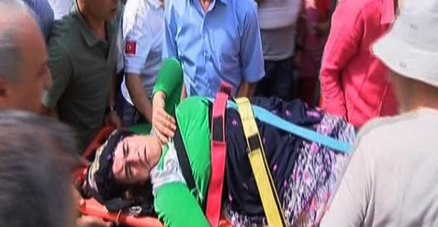 Çatışmanın ortasında kalan hamile kadın yaralandı