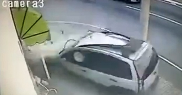 Polisten kaçarken ölümden döndü