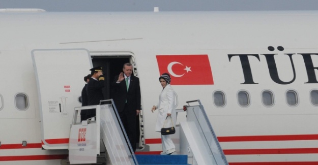 Erdoğan Paris’e gitti