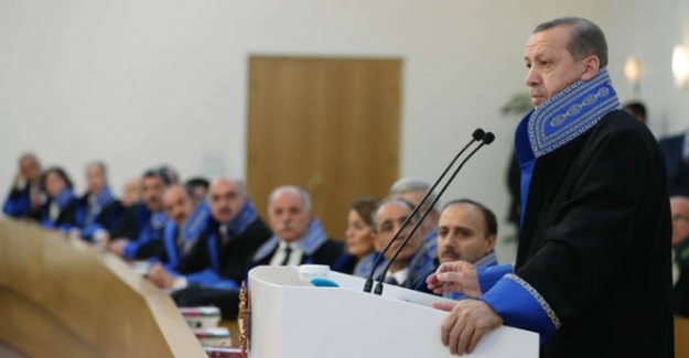 Erdoğan Sayıştay Genel Kuruluna katıldı