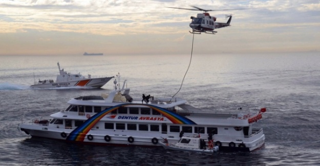 Marmara’da nefes kesen tatbikat