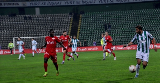 Giresunspor sahasında mağlup oldu