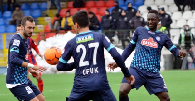 Trabzon’da oynanan maçta tek gol vardı