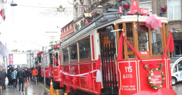 İstanbul’un tramvayları 102 yaşında