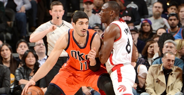 Enes’li Oklahoma deplasmanda galip