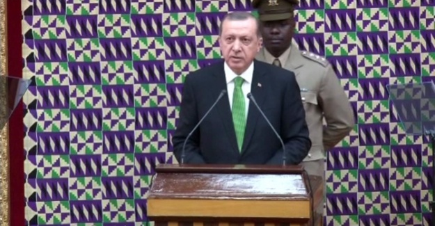 Erdoğan Gana’dan haykırdı: Dünya 5’ten büyüktür