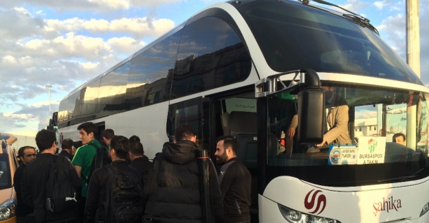 Bursaspor’a Kayseri’de otobüs şoku