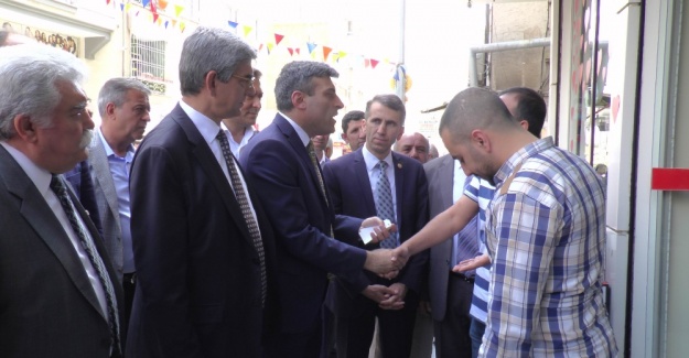 CHP heyeti Kilis’te esnaf ziyareti yaptı