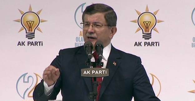 Davutoğlu partililerden helallik istedi