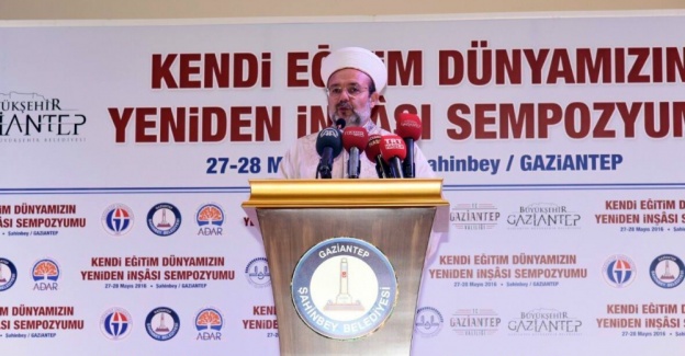 "Eğitim tüm dünyanın en büyük sorunu"