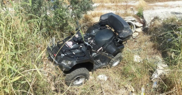 İngiliz turistler ATV ile kanala uçtu: 1 ölü, 1 yaralı