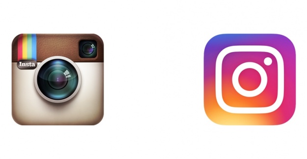 Instagram logo değiştirdi