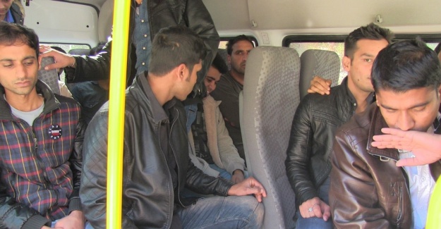 Kaçak Pakistanlılar lüks villada yakalandı
