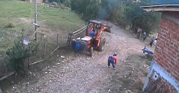 Aile kavgasına iş makinesiyle girdi 10 bin lira ceza aldı