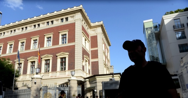 Almanya Başkonsolosluğu önünde yoğun güvenlik önlemi