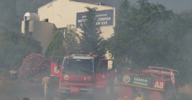 İzmir’de korkutan orman yangını