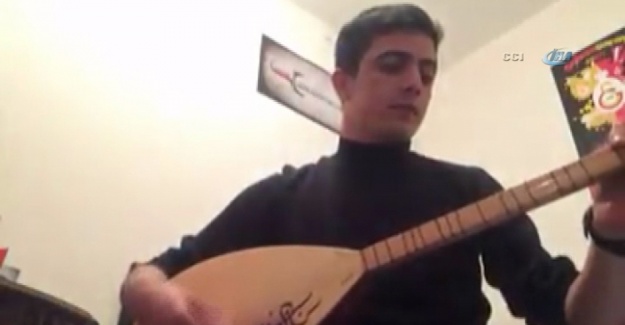 Şehit polisten geriye bu görüntüler kaldı