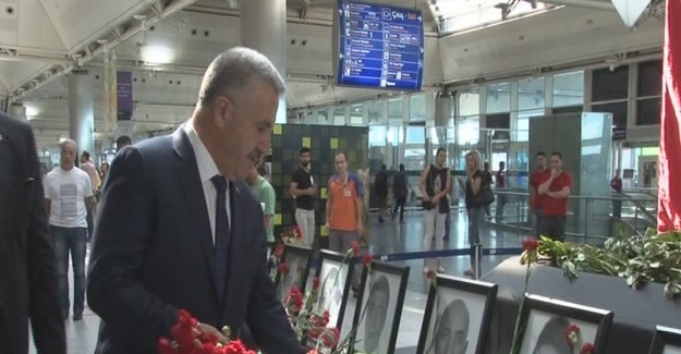 Bakan Arslan, Atatürk Havalimanı’nda incelemelerde bulundu